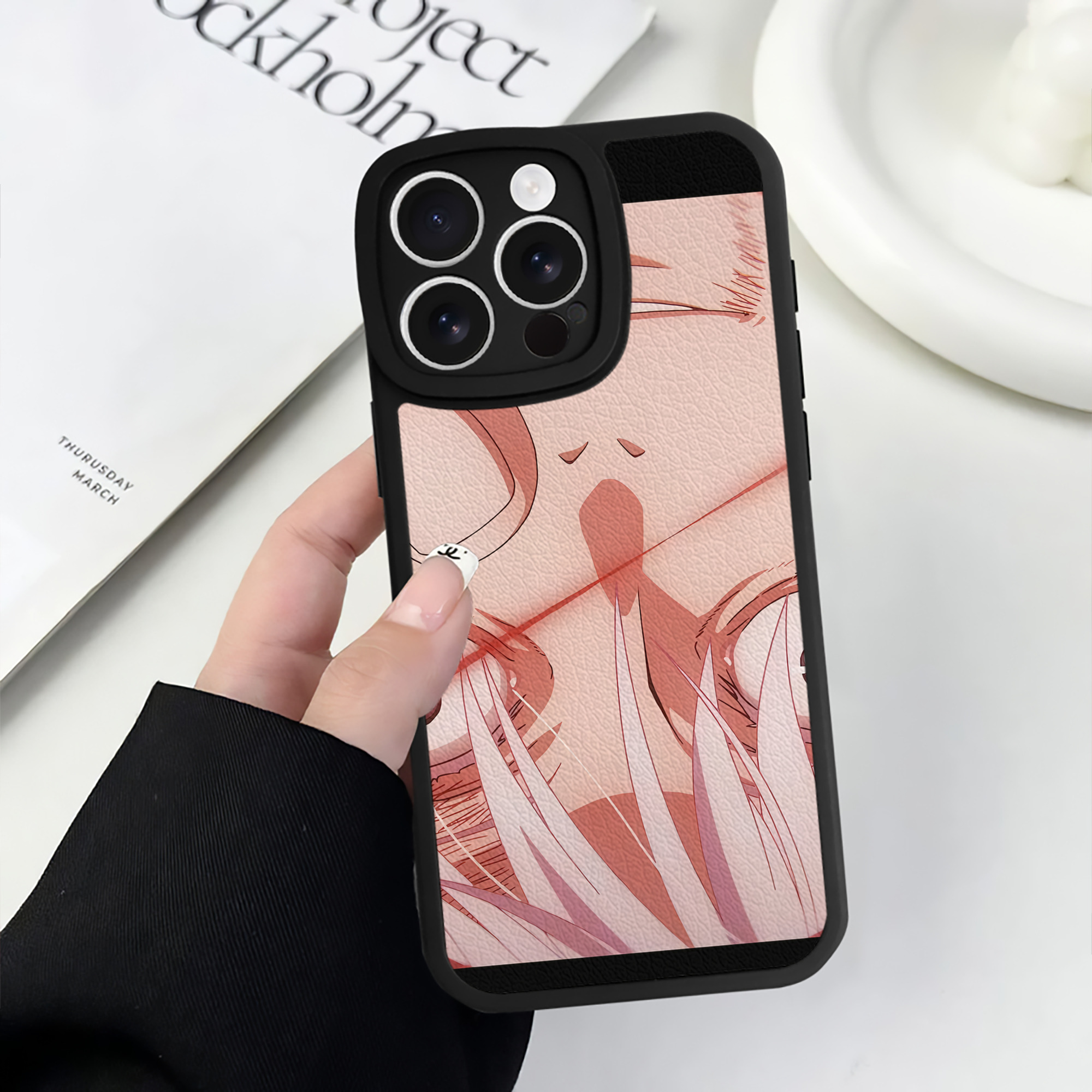 （画像用） SPY×FAMILY间谍家家酒 【iPhone 16シリーズ対応】シリコンスマホケース（レザー調） 材質：シリコン